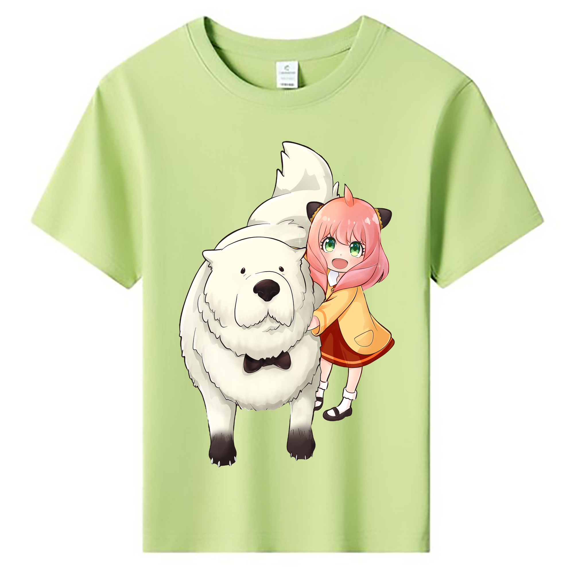 （画像用） SPY×FAMILY间谍家家酒 綿100％キッズTシャツ（フロントプリント）